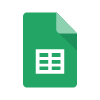Google Sheets логотип